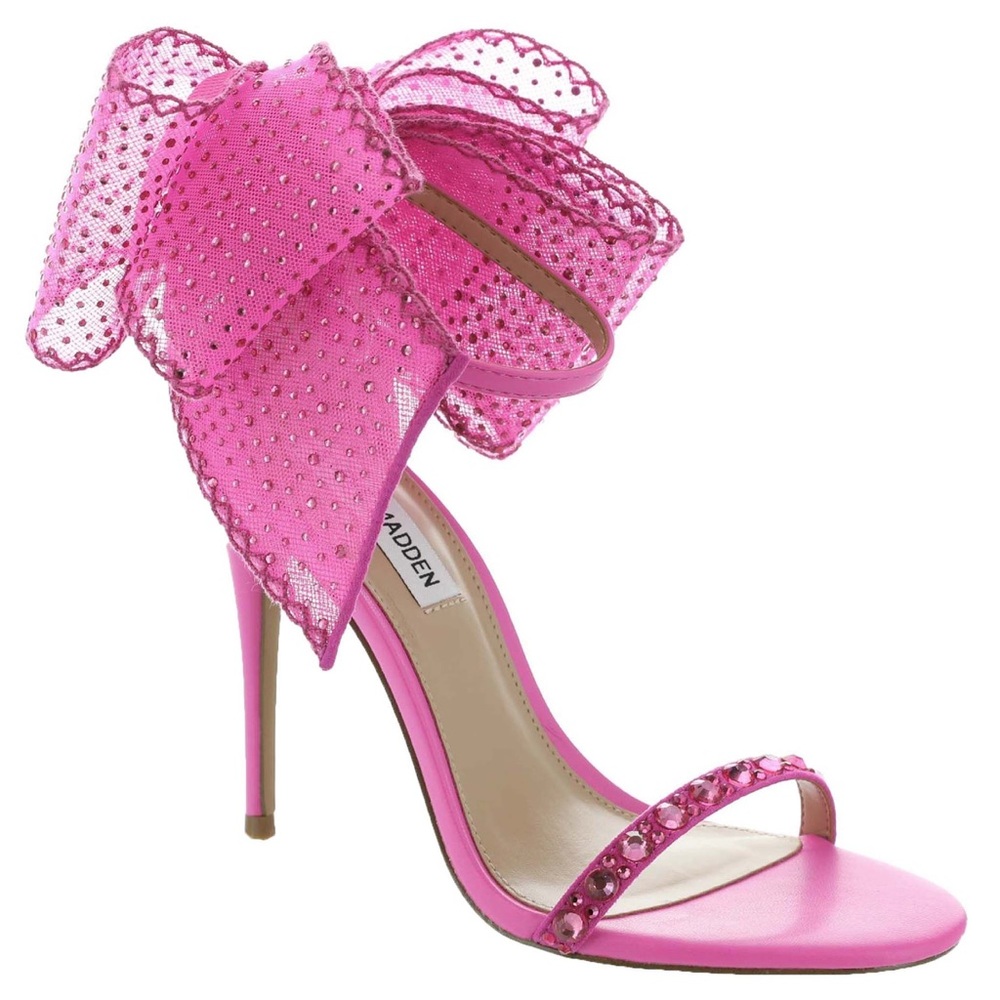 Steve Madden Pink BENNI Heeled Sandal - NIB